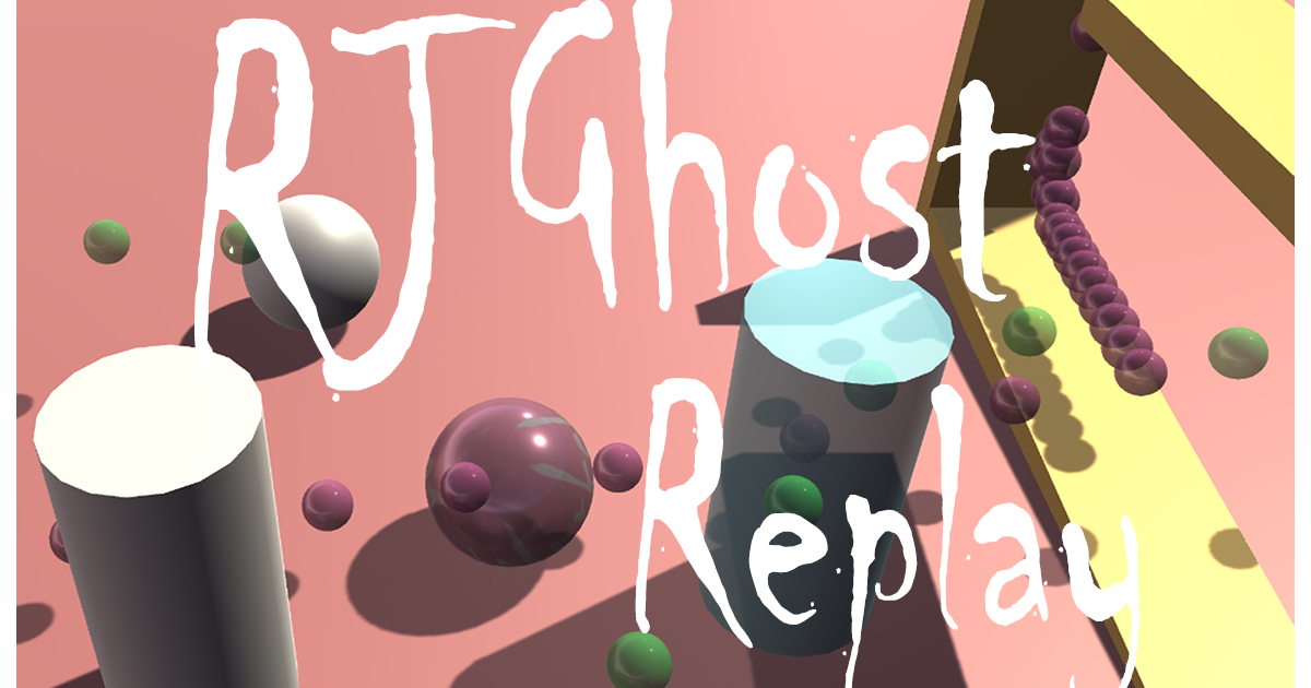 RJ Ghost Replay System | 게임 툴킷 | Unity Asset Store