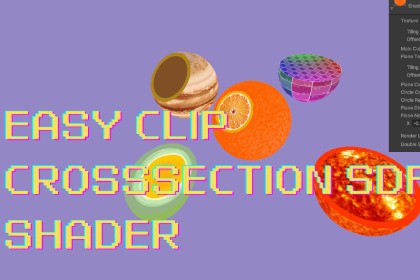 Easy Clip CrossSection SDF Shader