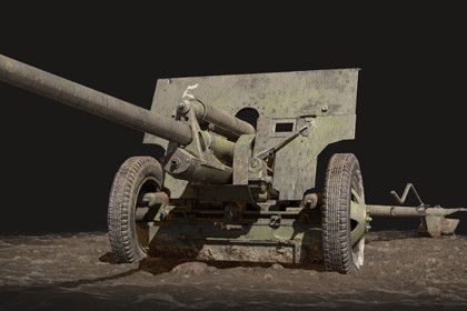ZIS 2 Cannon WW II