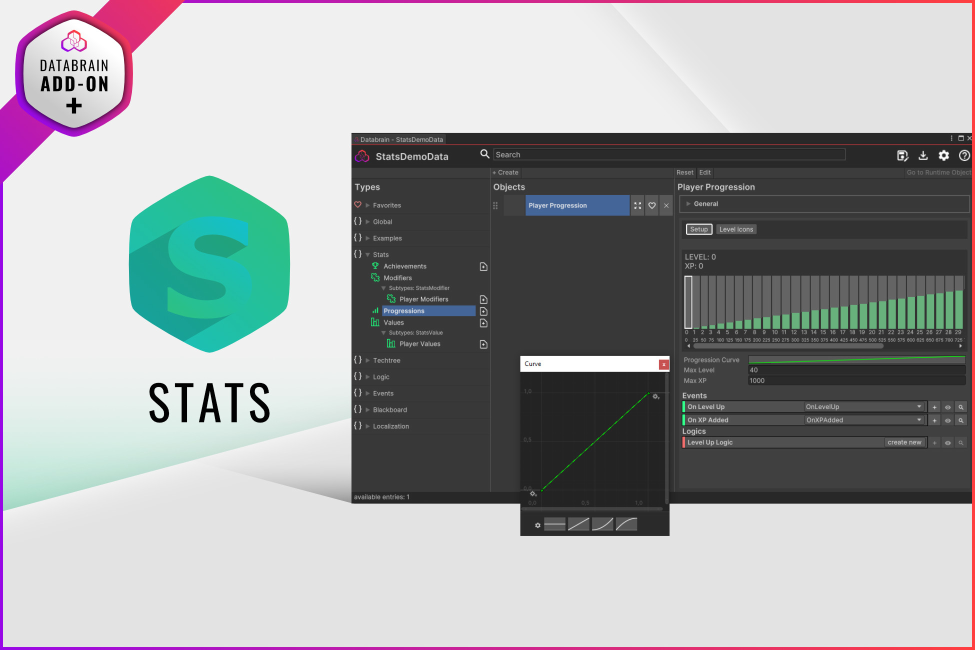 Stats - Databrain add-on | Utilities Tools | Unity Asset Store