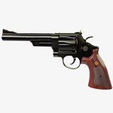 Revolver 01 Black URP HDRP Textures