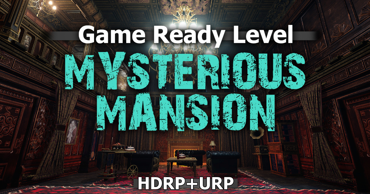 Mysterious Mansion - Level | 3D Environments | Unity Asset Store