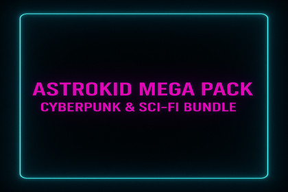Astrokid Mega Pack - Cyberpunk & Sci-Fi Bundle