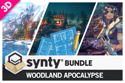 Value Bundle - POLYGON Apocalypse Pack, Alpine Mountain & Woodland Apoc Map