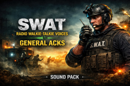 SWAT Radio Walkie-Talkie Voices: General Acks