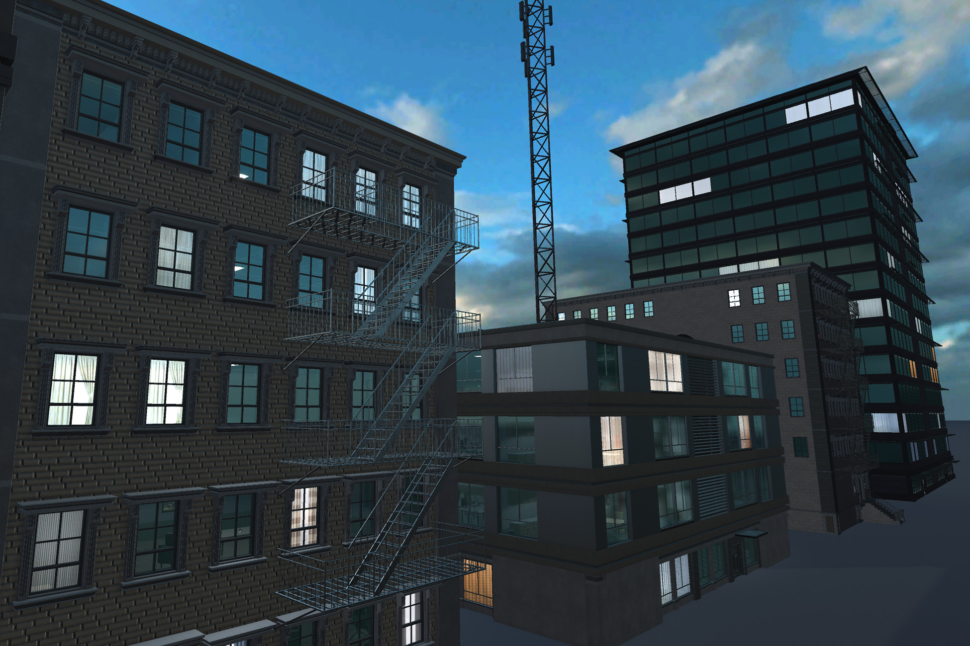 Big Building pack with interior | 3D Environments | Unity Asset Store