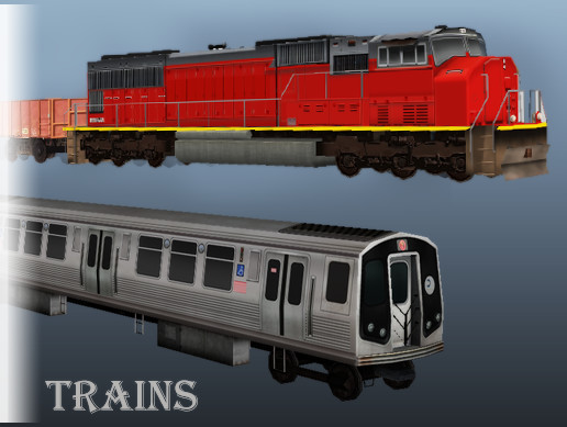 Trains | 3D Land | Unity Asset Store