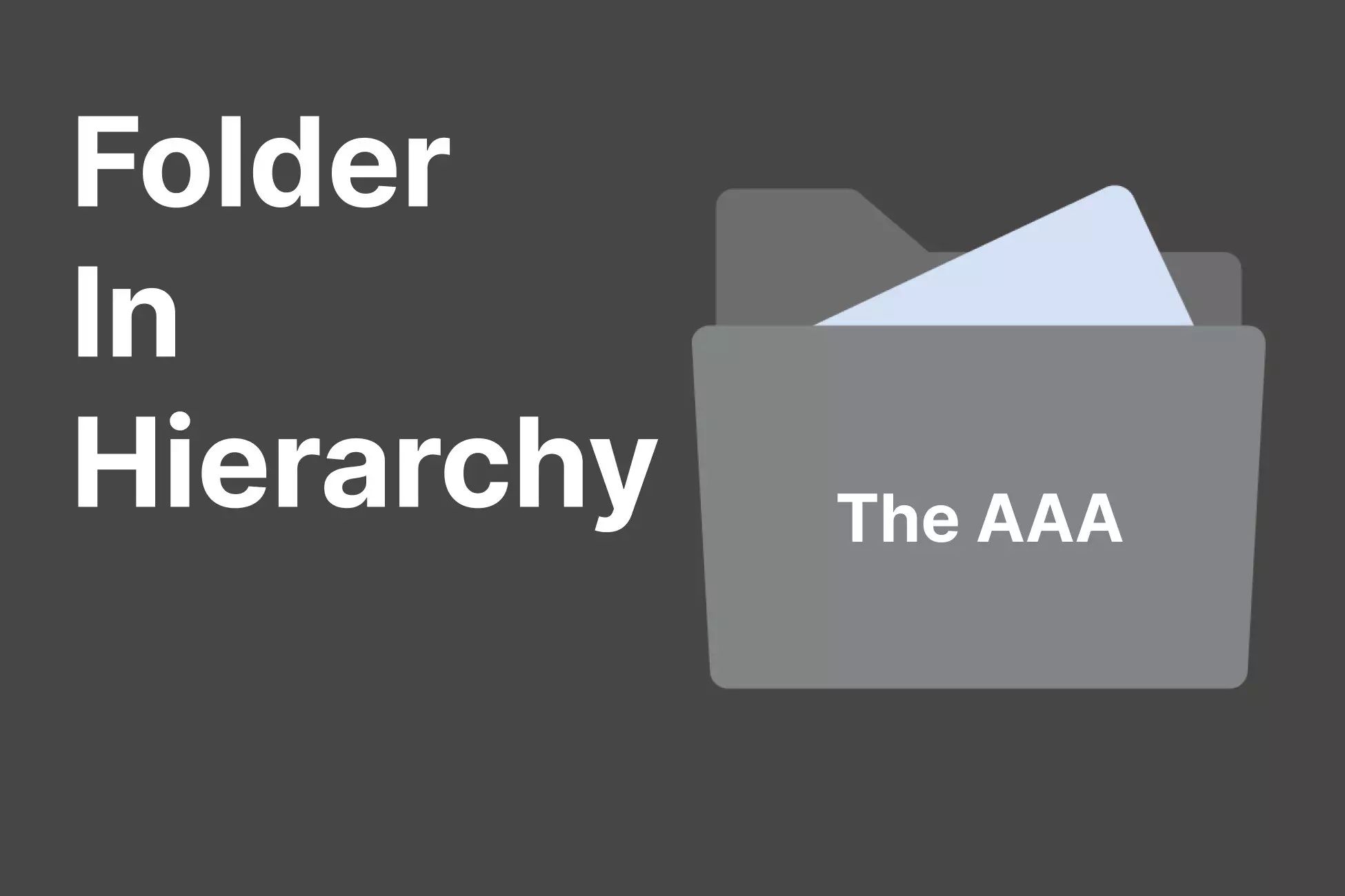 Folder In Hierarchy
