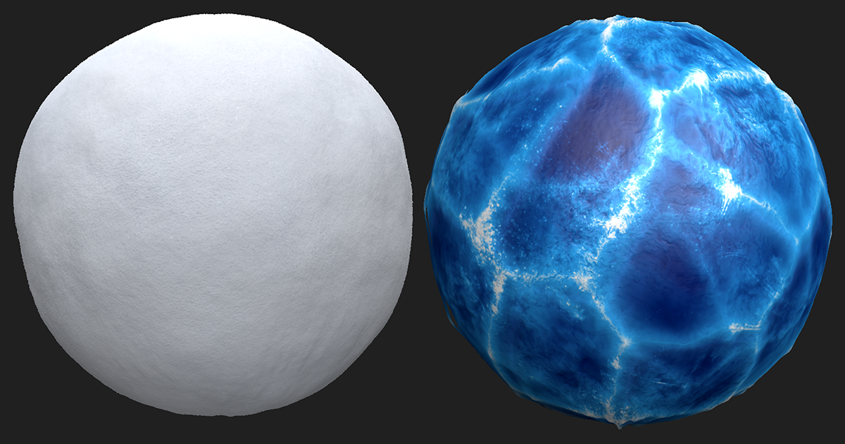 Realistic Snow and Ice Materials | 2D Textures & Materials | Unity ...
