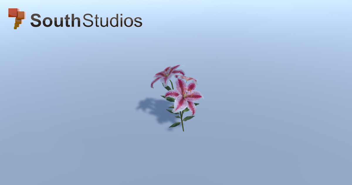 Draw Unity Flowr LowPoly Flower A01 | 3D Flowers | Unity Asset Store