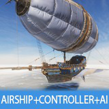 Ikarus Fantasy Airship
