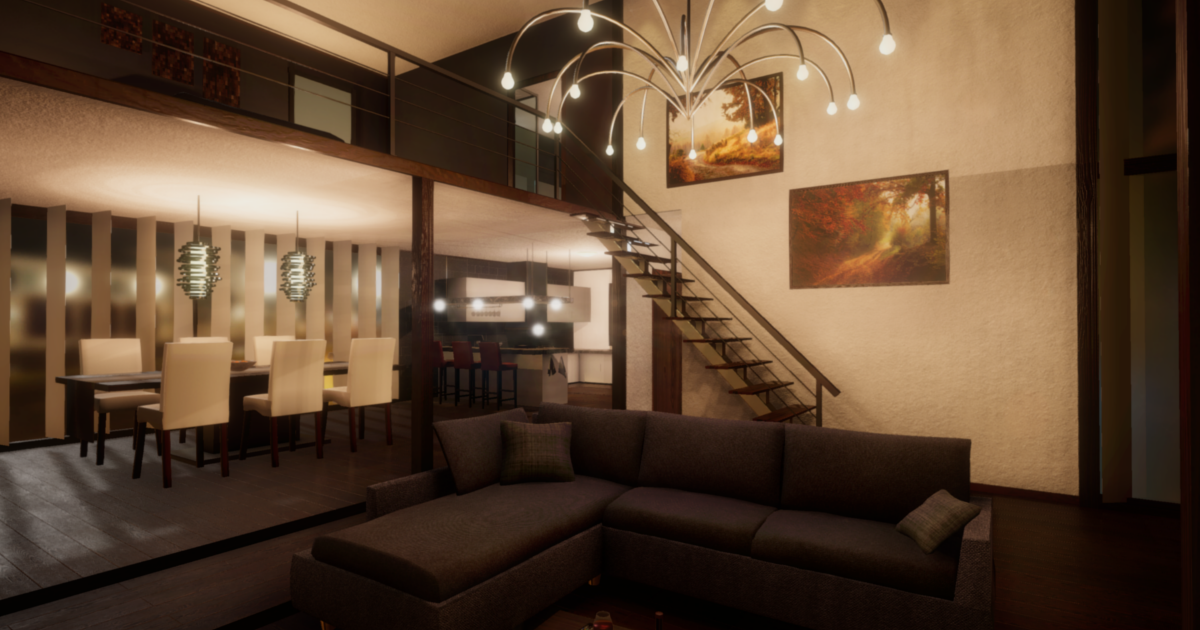 Modern Apartment 3D Environments Unity Asset Store