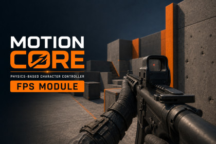 MotionCore FPS- Physics Character Controller for FPS Games