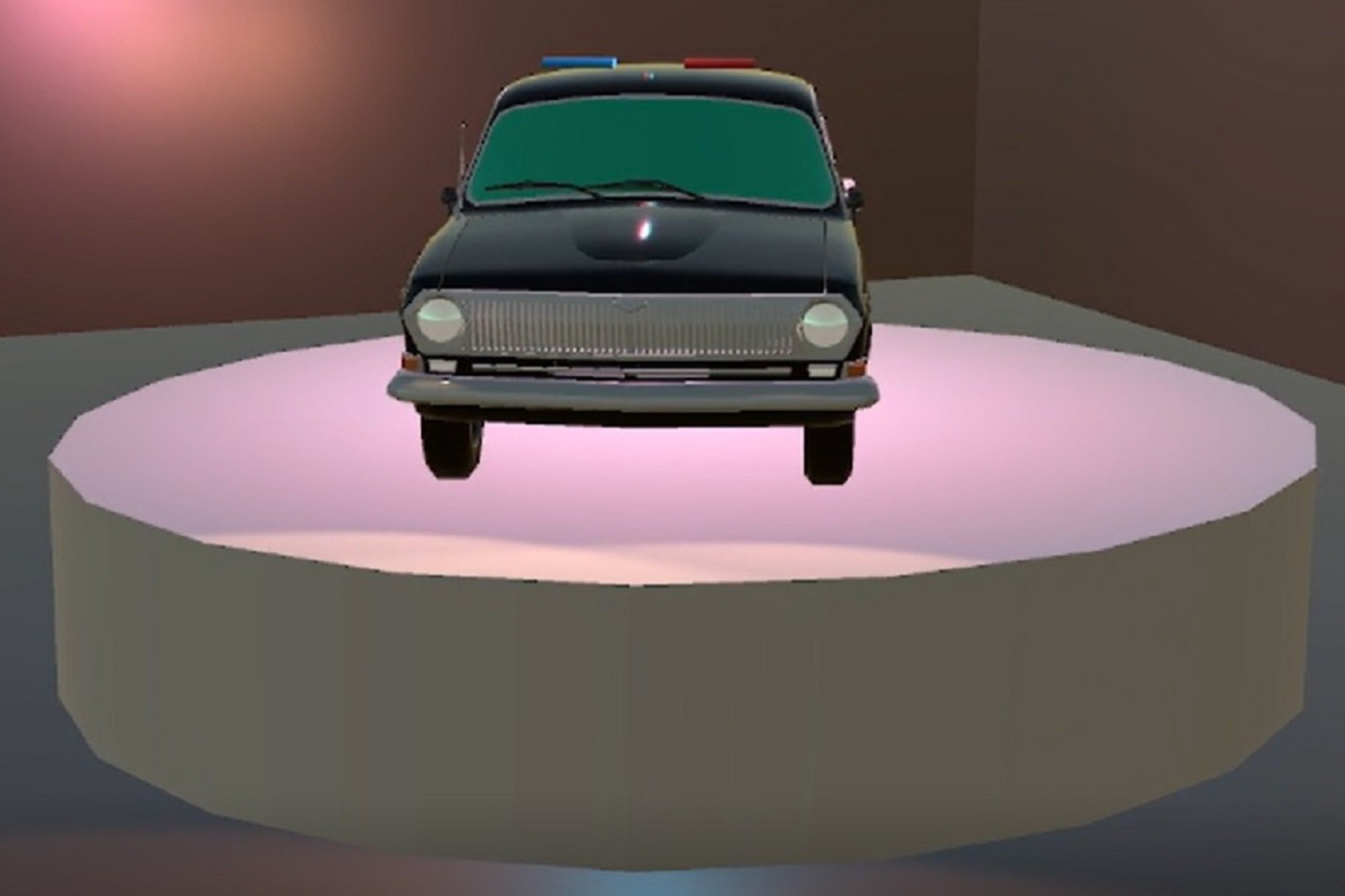 Unity Police Car Volga police car | 3D Land | Unity Asset Store
