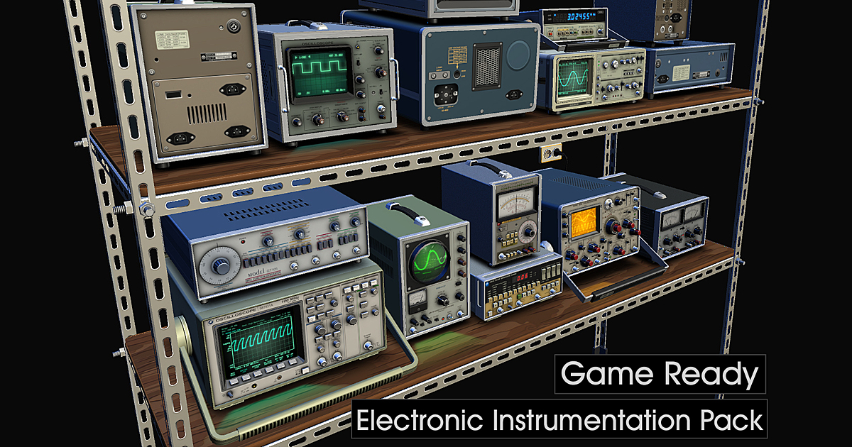 Electronic Instrumentation Pack | 3D Electronics | Unity Asset Store