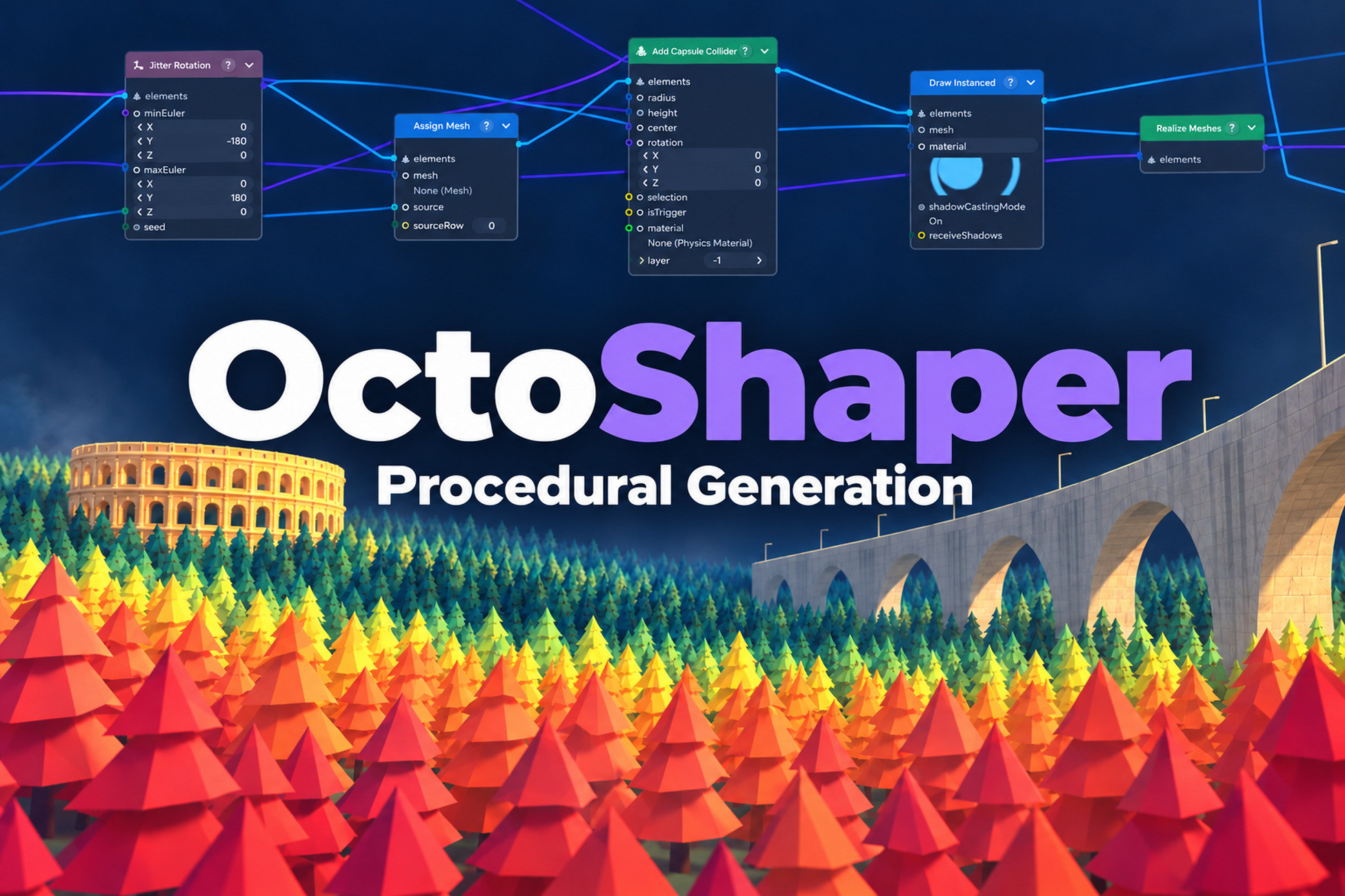 OctoShaper - Node-Based Procedural Generation