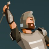 Medieval Warrior Ultra Low-Poly