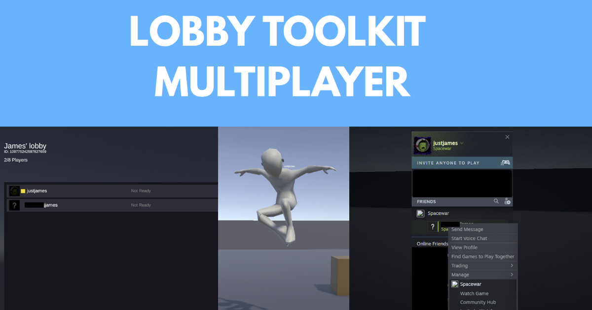 Multiplayer Lobby Toolkit | Network | Unity Asset Store