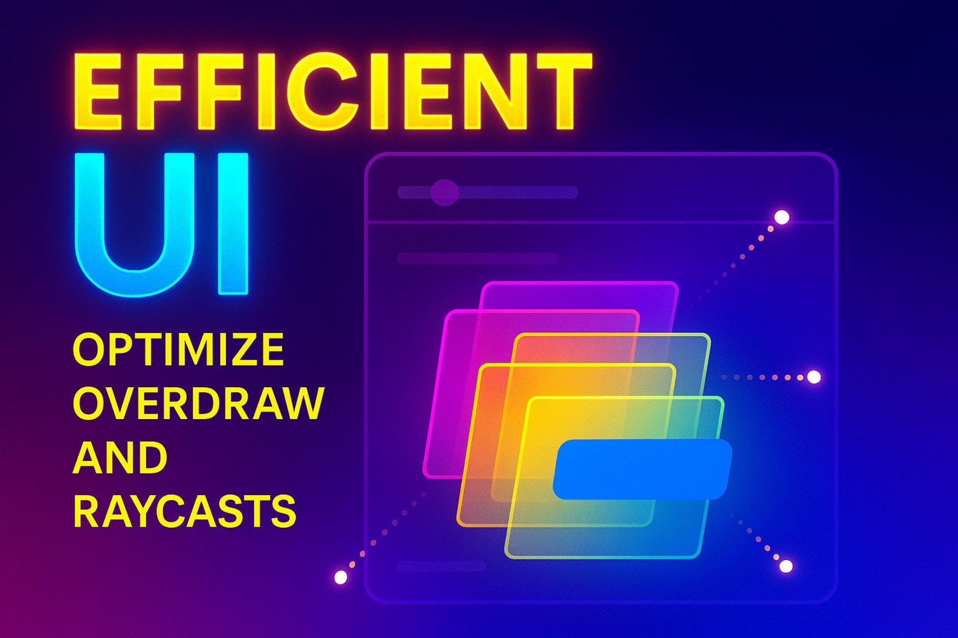 Efficient UI - Optimize Overdraw and Raycasts | GUI Tools | Unity Asset ...