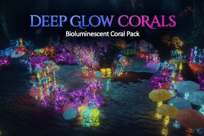 Deep Glow Corals - Bioluminescent Pack