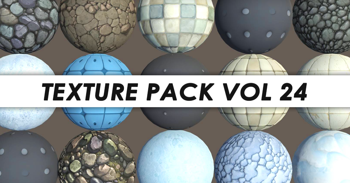 Stylized Textures - Pack Vol 24