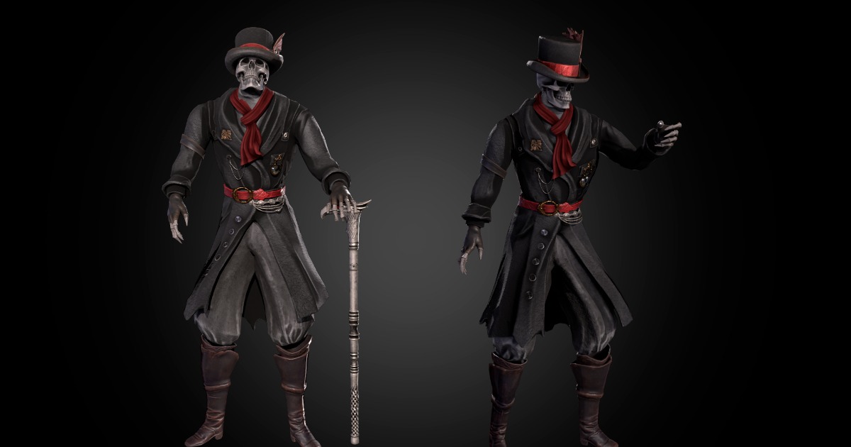 Gentleman Skeleton | 3D Creatures | Unity Asset Store