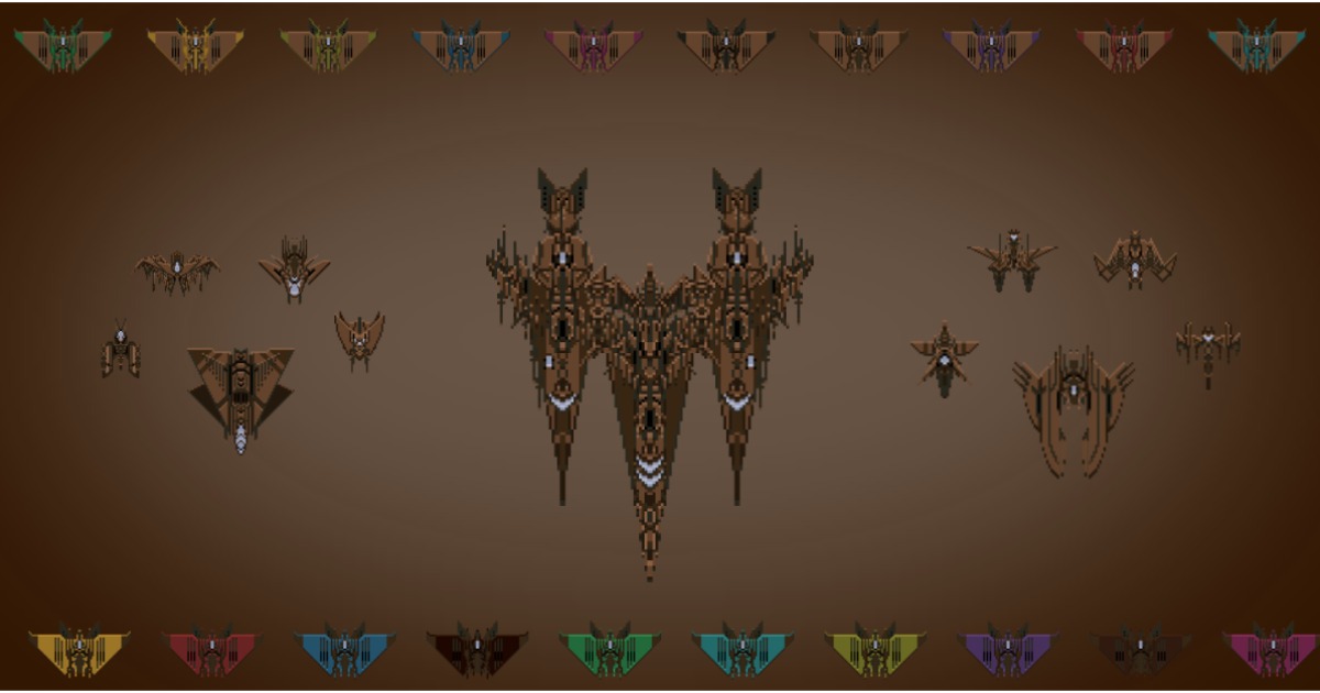 Pixel Space Shooter - INVADORS | 2D Characters | Unity Asset Store