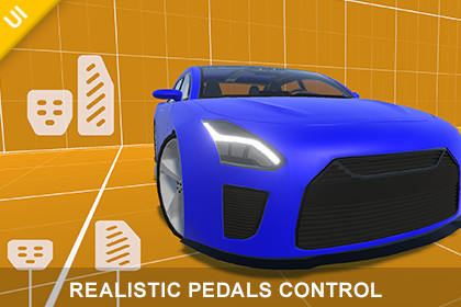 Realistic Pedals Control – Mobile Touch Input
