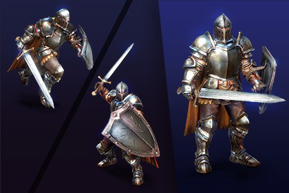 Stylized Human Knight