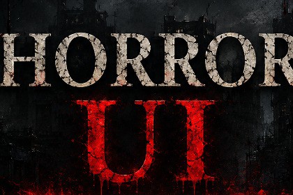 Dark/Horror Themed UI