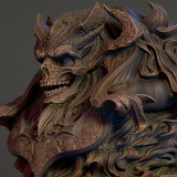 4 Dark Fantasy Sarcophaguses / Sarcophagi