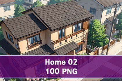 02 Anime Home - 100 4K Backgrounds