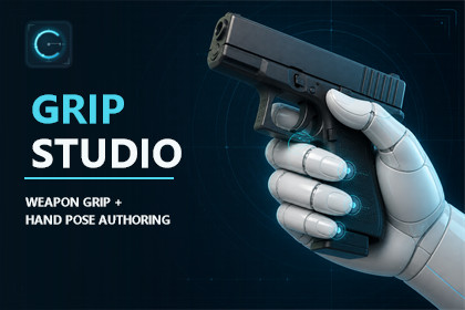 Grip Studio – Hand Pose & Weapon Grip Editor