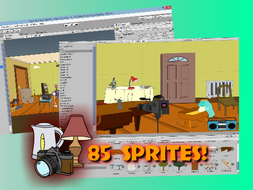 Sprite Background Objects Pack | 2D Textures & Materials | Unity Asset ...