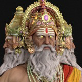 Indian God Brahma