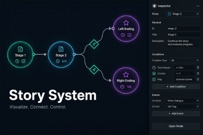 Story System — Node Graph Stage Progression