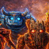 Monster Wood Pack – 4 Stylized Animated Creatures (LOD + Skins)