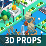 3D Low poly 