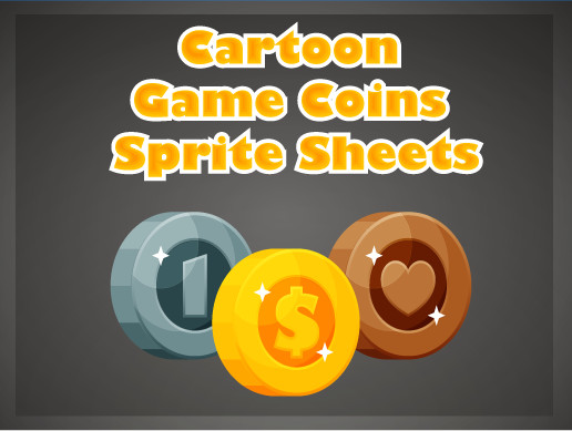 Animated Cartoon Game Coins | 2D Environments | Unity Asset Store