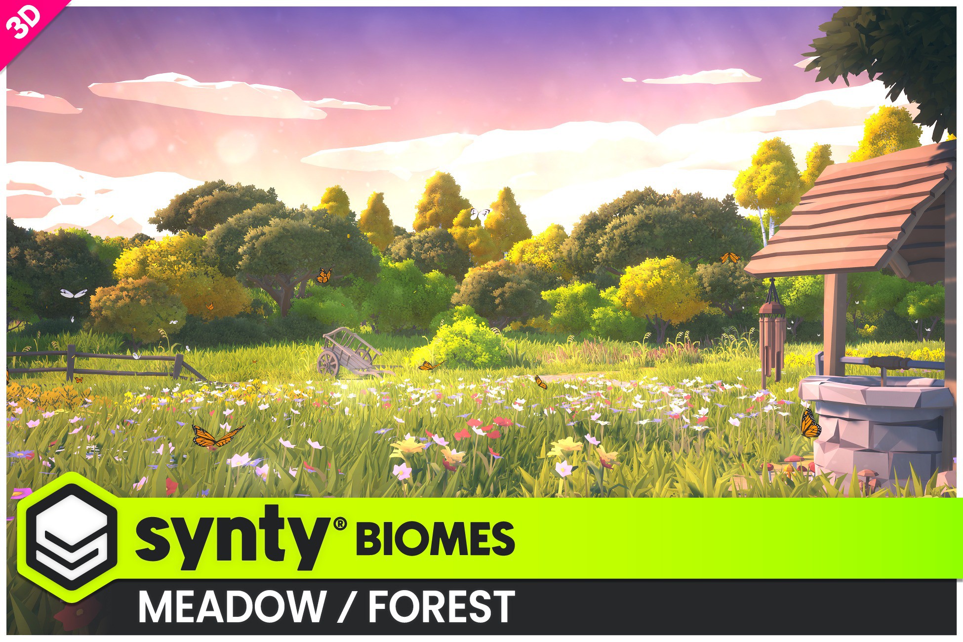 POLYGON - Meadow Forest - Nature Biomes - 3D Environment Art by Synty
