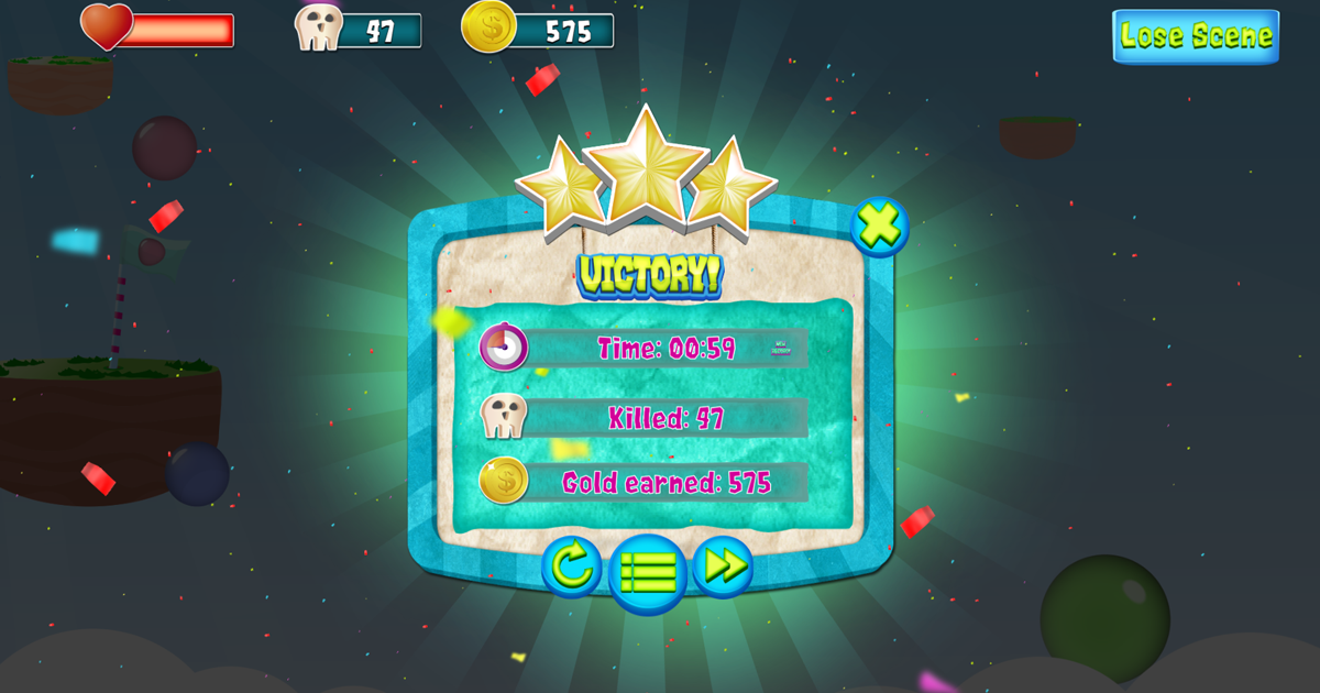 Cartoon Bubble Gum GUI | 2D GUI | Unity Asset Store