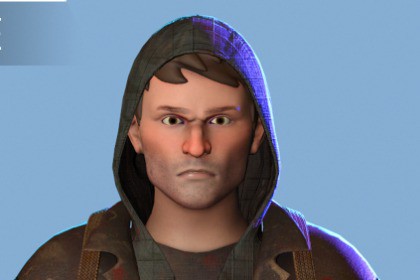 Survivor Male Character – Rigged Realistic 3D Model