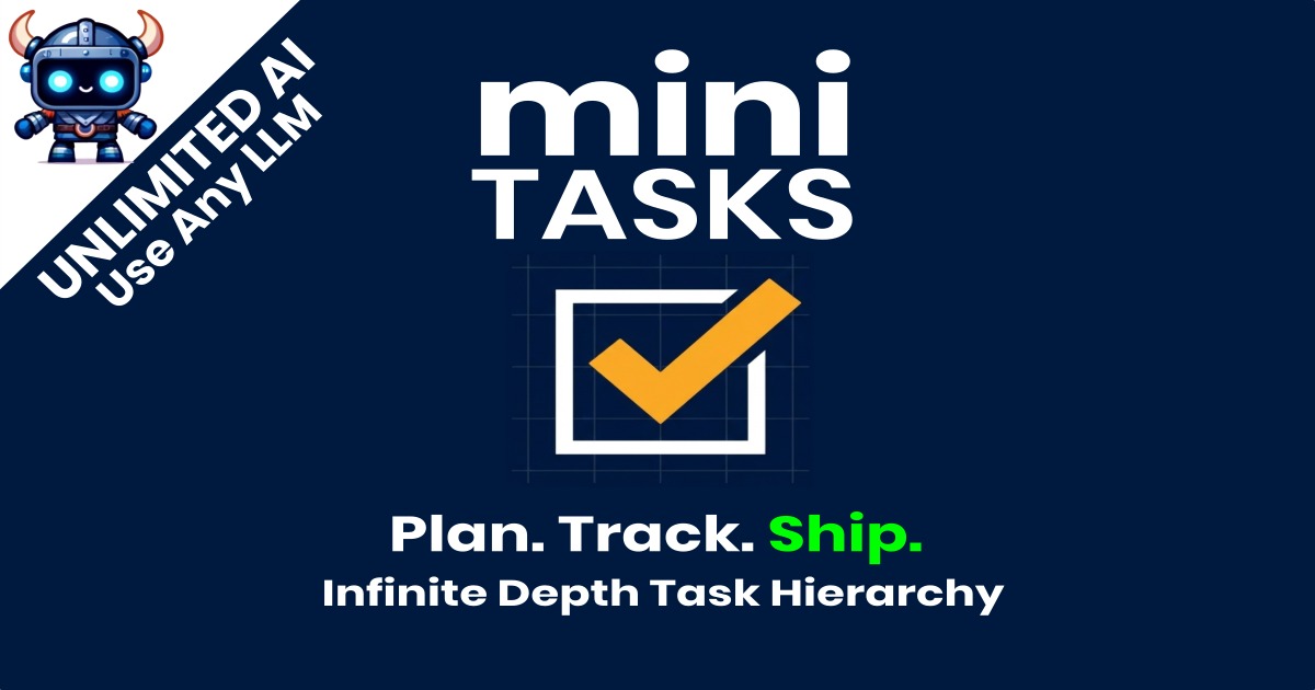 mini TASKS - Unlimited Depth Task Hierarchy, Notes, Screenshots, and AI ...