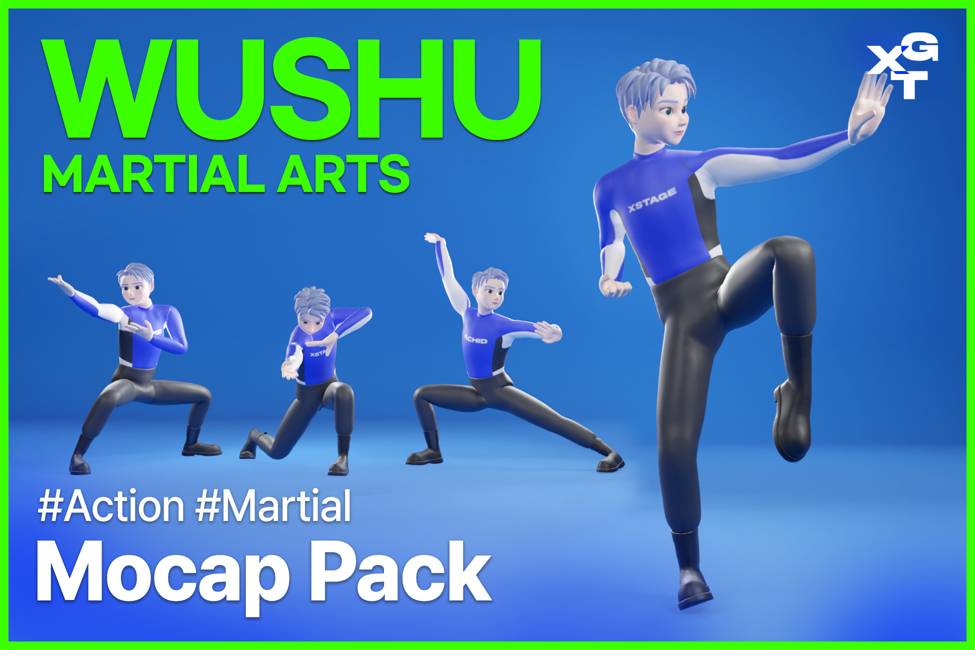 Martial arts : Wushu Mocap Pack | 3D 动画 | Unity Asset Store