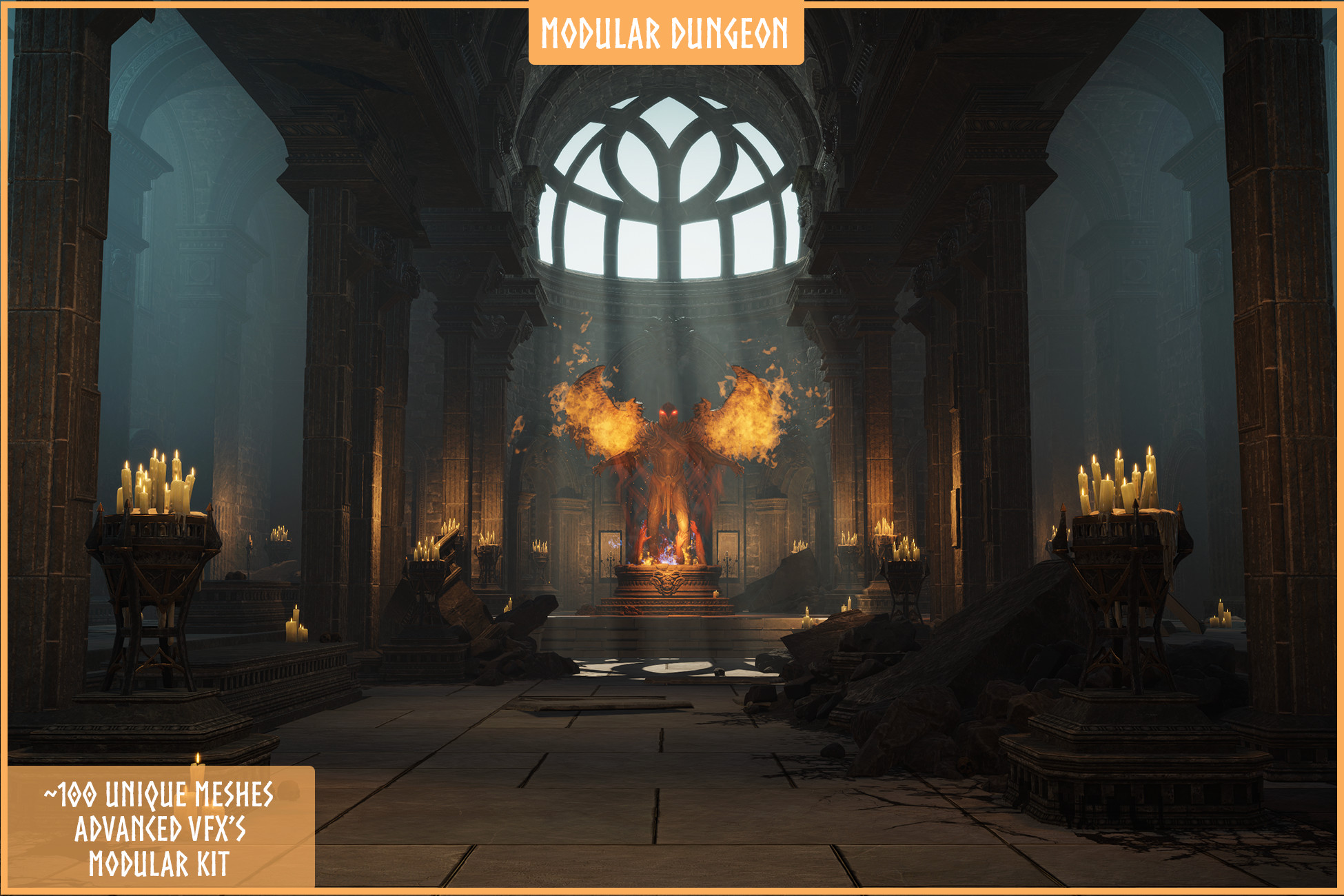 Modular Dungeon - Dungeon Building Kit (Dungeon, Dungeons, Catacomb ...