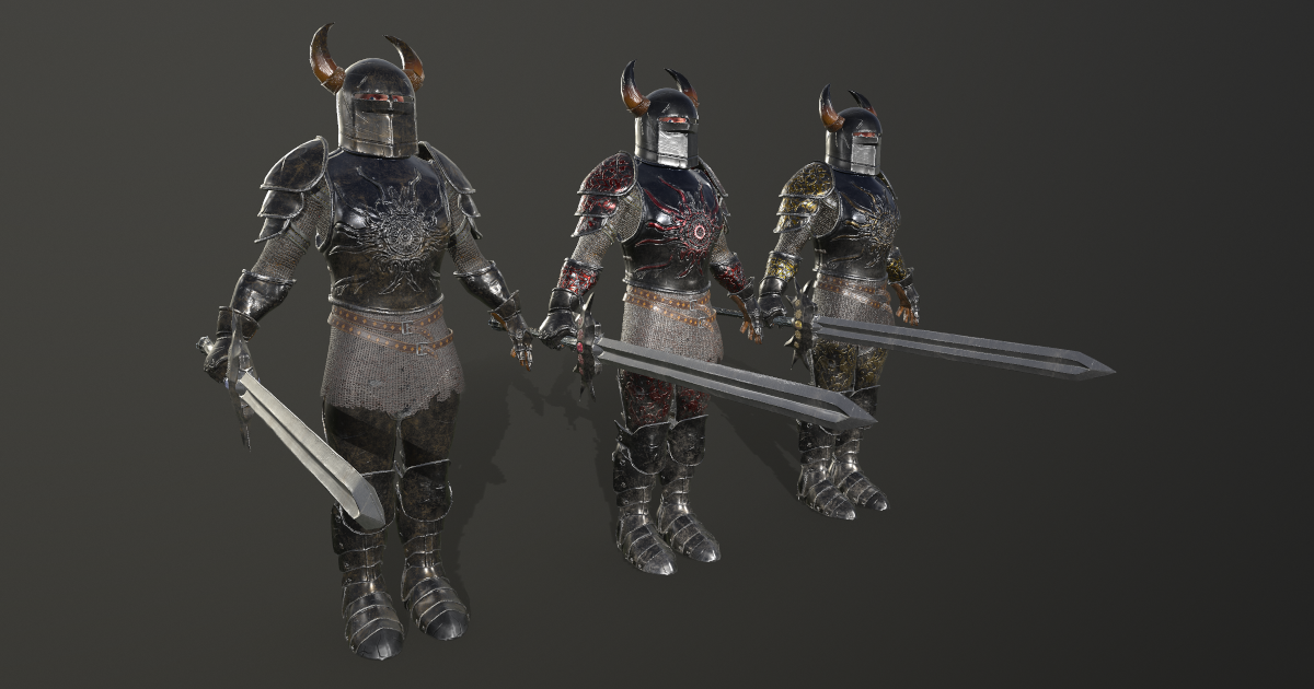 Knight with sword. | Characters | Unity Asset Store