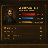 RPG UI KIT-Dark Realm Edition
