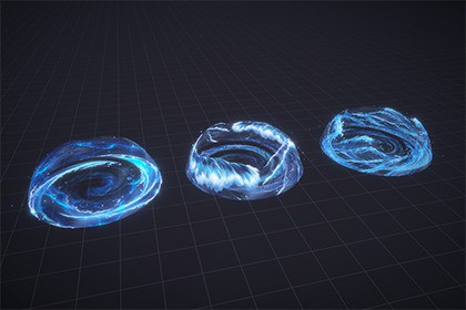 Stylized Water Spell VFX