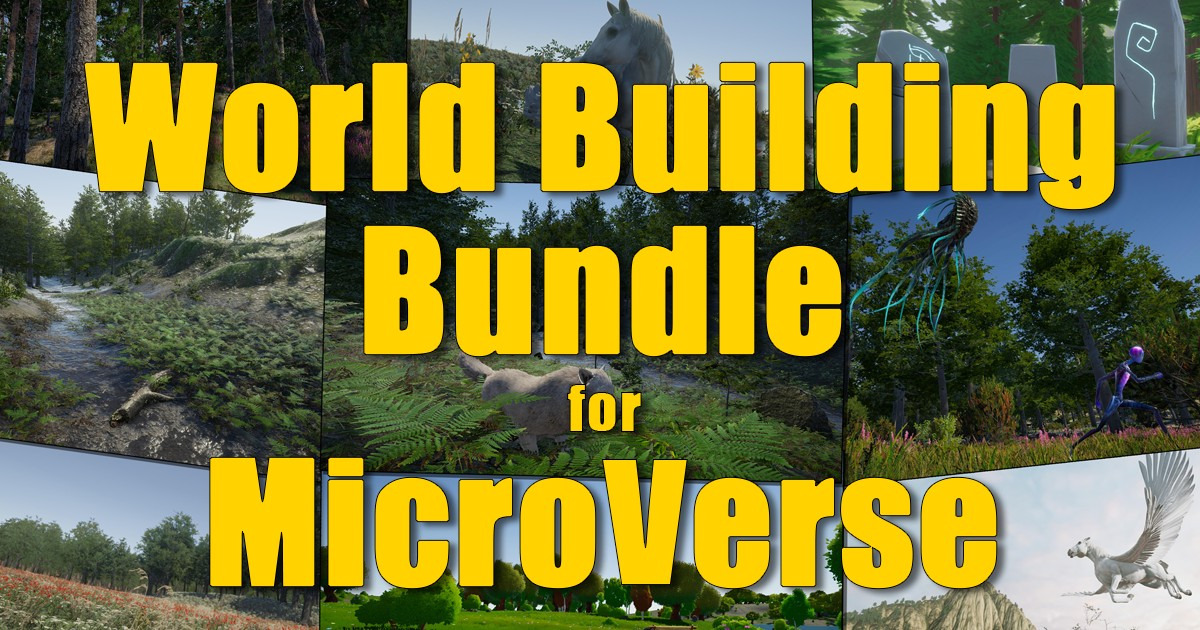 Microverse Unity World Building Bundle for MicroVerse | Terrain | Unity Asset Store