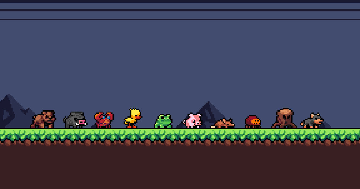 Pixel Monsters Animated Pack #1 | 2D Characters | Unity Asset Store
